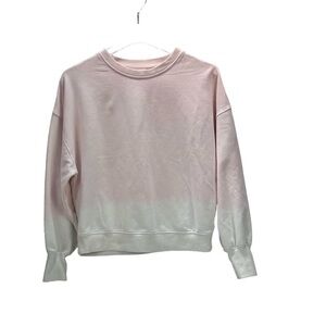 Sundays by We are Sundays Long sleeve ombré pullover Top Oversized 0 Small pink
